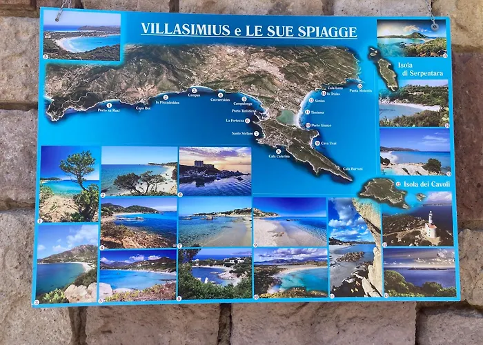 Calme, Vue Panoramique A 100 M Du Centre Apartment Villasimius